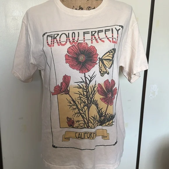 Free People x Daydreamer | Grow Freely Boyfriend Tee | XS - Picture 3 of 11